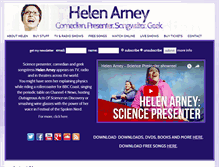 Tablet Screenshot of helenarney.com